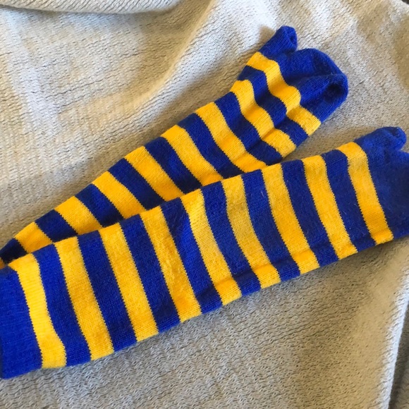 Late 90s Multicolor Toe Socks 2 Pairs - Picture 4 of 5